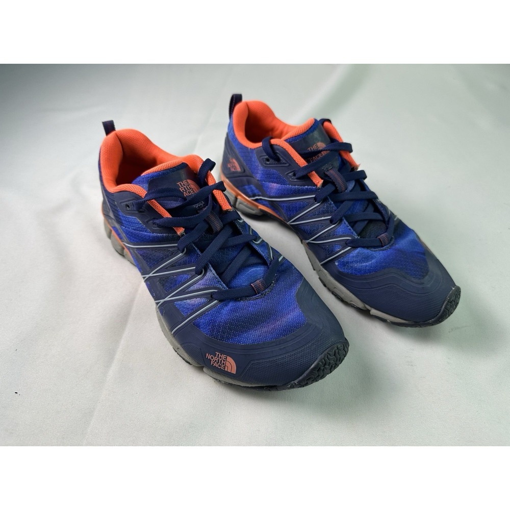 The North Face Litewave Ampere NF00CXU1 Blue Running Shoes Sneakers Womens 6.5